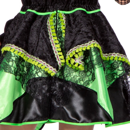 Hexenkleid Grünes Mädchen