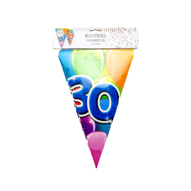 30 Jahre Girlande 10m