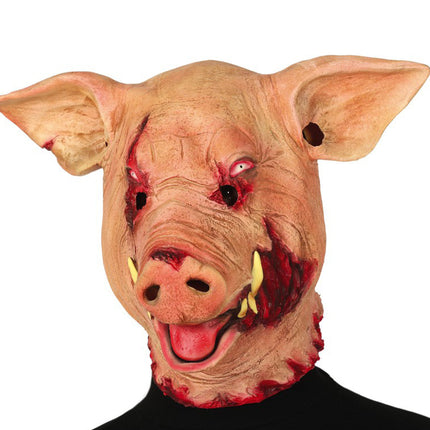Halloween Maske Horror Schwein