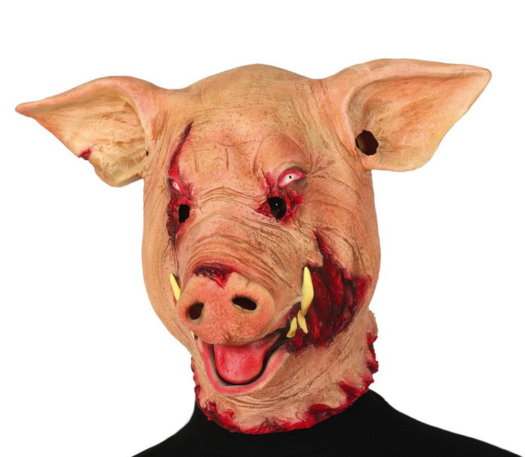 Halloween Maske Horror Schwein
