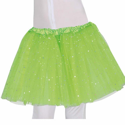 Limettengrüne Tutu Sterne 30cm