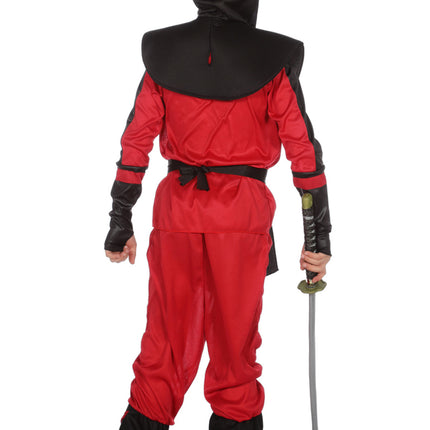 Ninja Anzug Kind Feuer