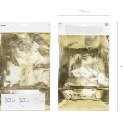 Sharing Bags Gold 38cm 3Stück