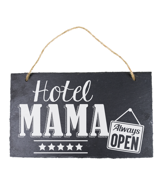 Schieferteller Hotel Mama 25cm