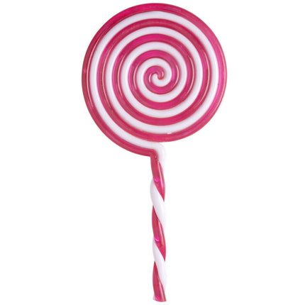Rosa-weißer Lollipop