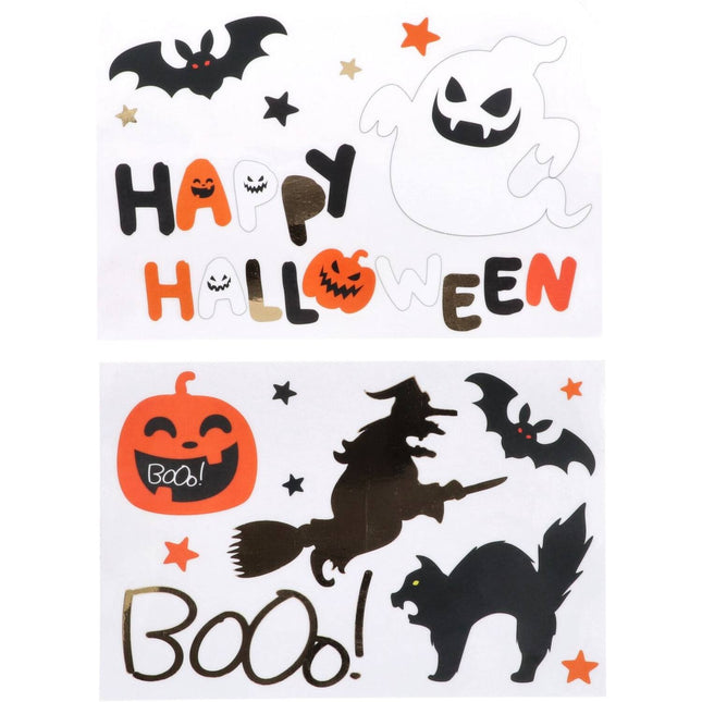 Fensteraufkleber Halloween-Charaktere