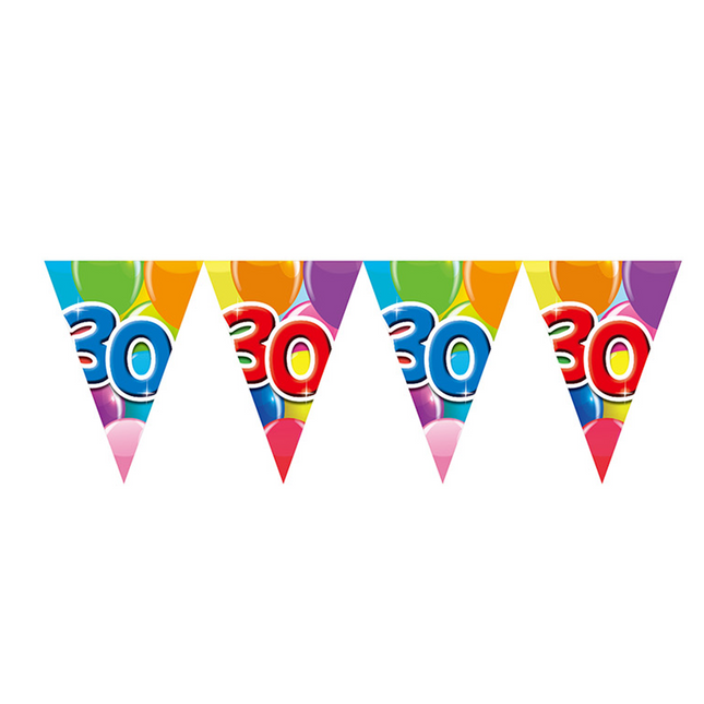 30 Jahre Girlande 10m