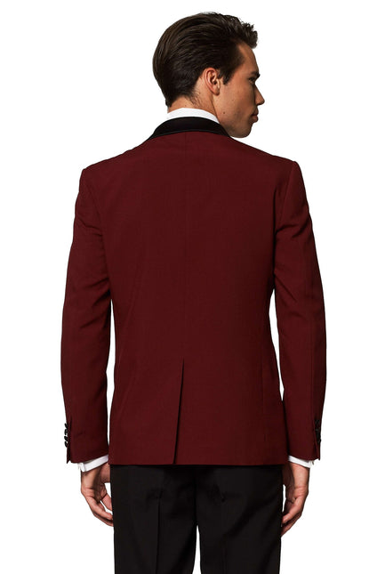 Bordeauxroter Smoking Männer <tc>OppoSuits</tc>