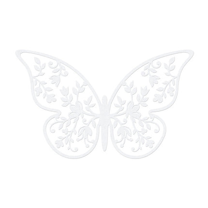 Tischdekoration Schmetterling Papier 8cm 10Stk