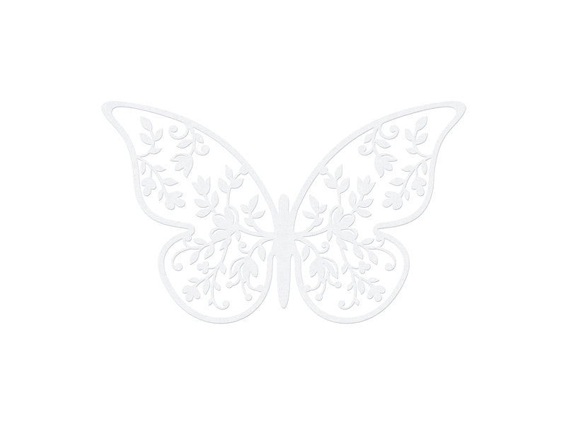 Tischdekoration Schmetterling Papier 8cm 10Stk