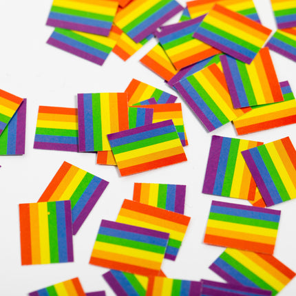 Regenbogen Tisch Konfetti Papier 150Stück