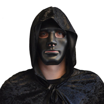 Schwarze Maske Pvc