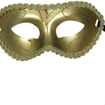 Venezianische Augenmaske Gold