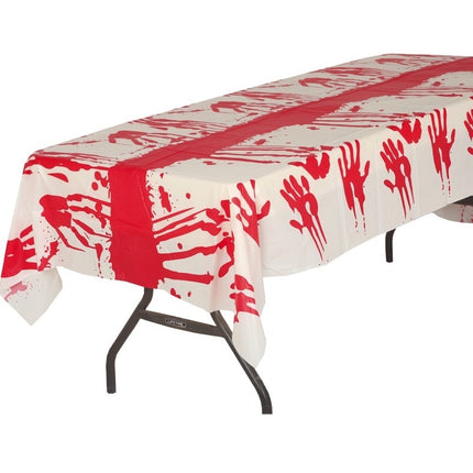 Halloween Blutige Tischdecke 2,7m