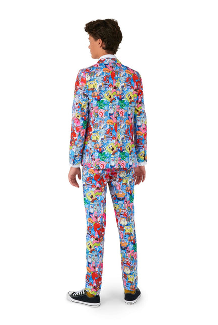 SpongeBob Frenzy Anzug Junge Teen <tc>OppoSuits</tc>