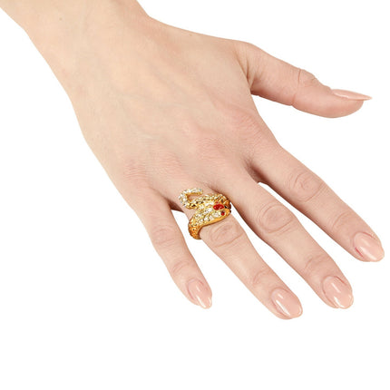 Schlangenring Gold
