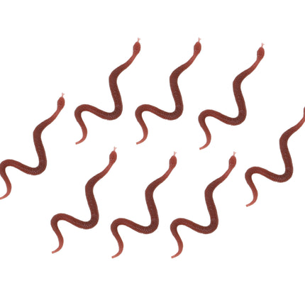 Tischdekoration Schlangen 9,5cm 8St.