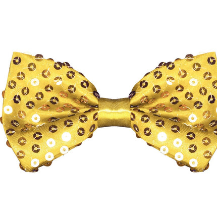 Gold Schleife Pailletten