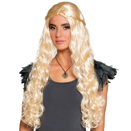 Blonde Perücke Drachen Mutter