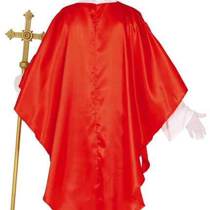 Papst Kostüm Rot L