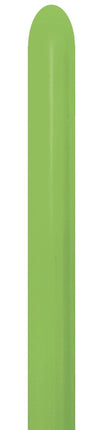 Modellierballons Nozzle Up Limettengrün 5cm 152cm 50Stk.