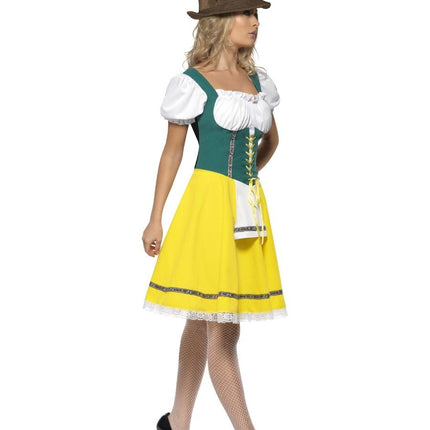 Dirndlkleid Oktoberfest Gelb