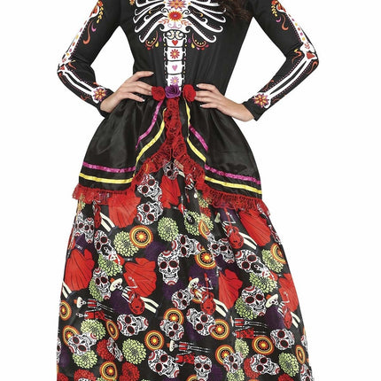 Dia De Los Muertos Kleid Damen