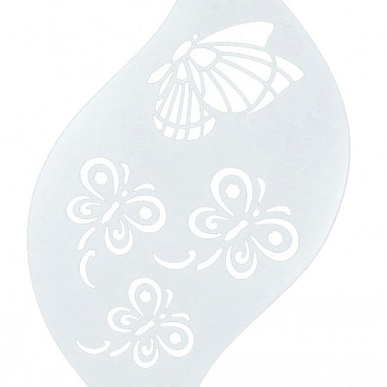 Schmetterling Make Up Vorlage