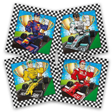 Formel 1 Servietten 33cm 20Stück