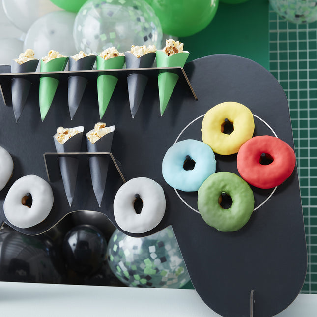 Gaming Party Tischdekoration Snack Teller 70cm
