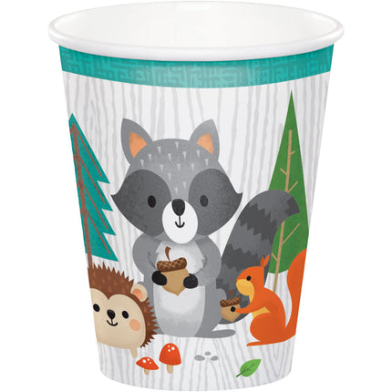Waldtiere Becher 256ml 8Stk