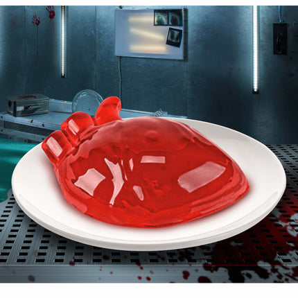 Halloween-Förmchen Herzform für Gelatine 16cm