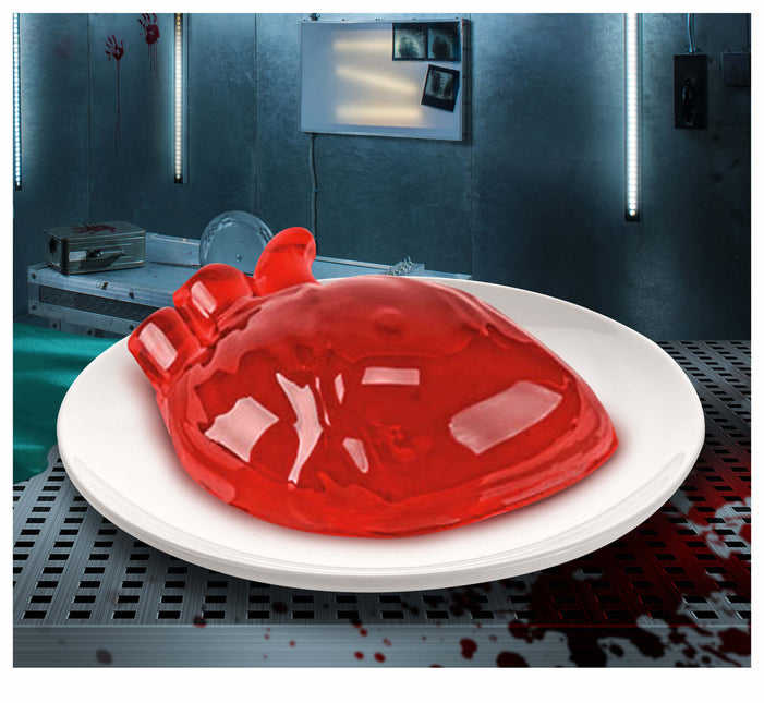 Halloween-Förmchen Herzform für Gelatine 16cm