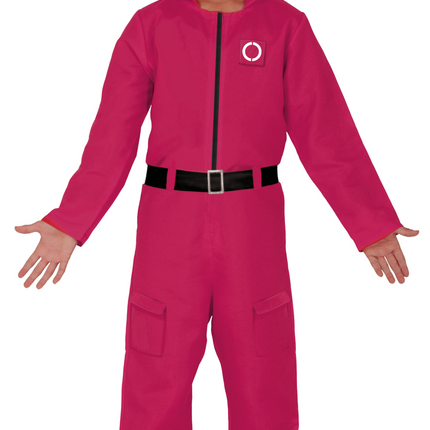 Tintenfischanzug Rot Rosa