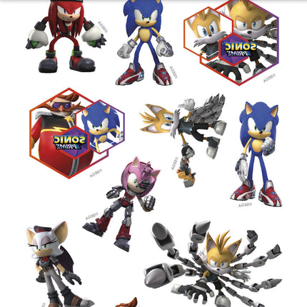 Sonic Fake Tattoos