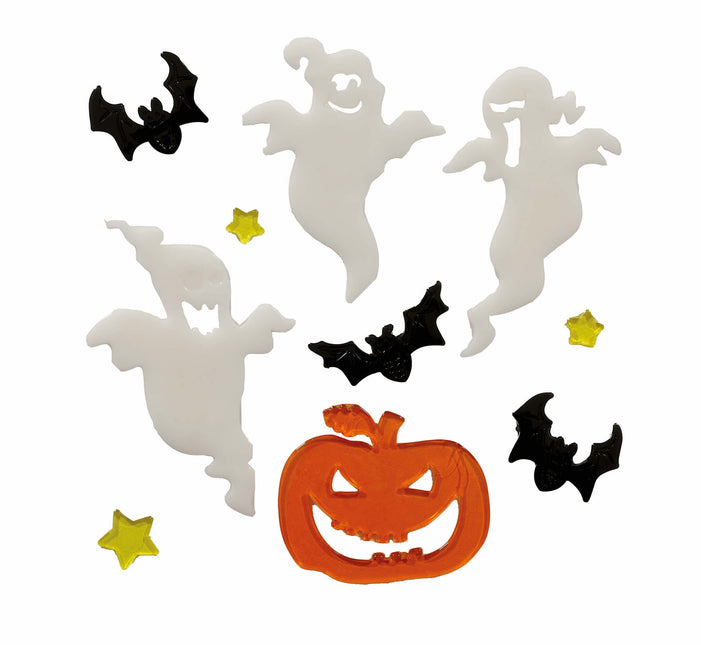 Halloween Fensterdekoration Gespenster