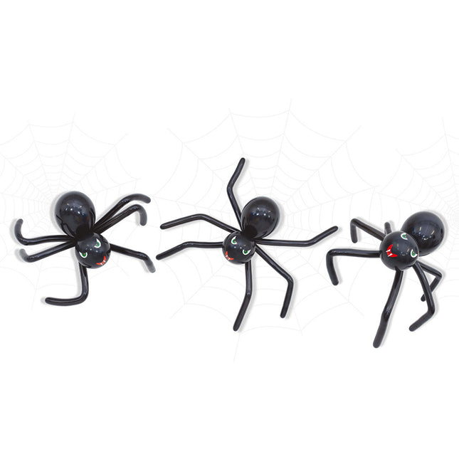 Ballons DIY Ballon Kit Spooky Spiders
