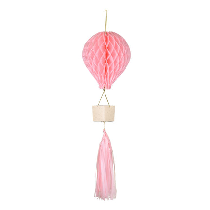 Rosa Honigwaben-Luftballon