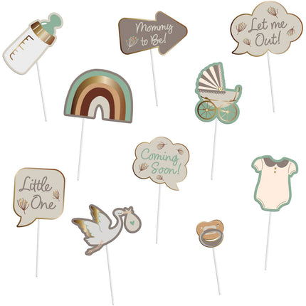 Geburt Photobooth Requisiten Little One 10pcs