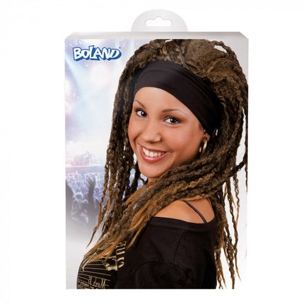 Dreadlocks Perücke mit Stirnband