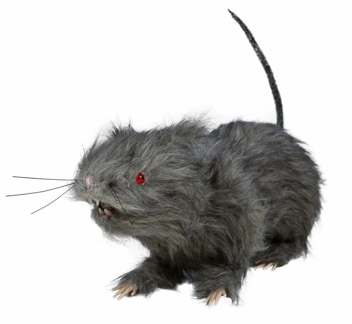 Falsche Ratte mit Licht 30cm