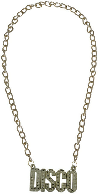 Disco 70S Halskette Gold