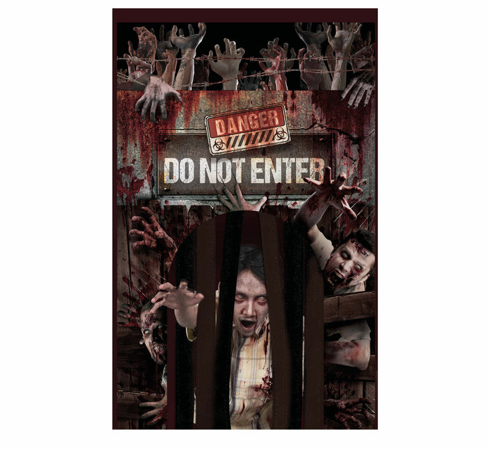 Halloween Türvorhang Dont Enter 2.45m