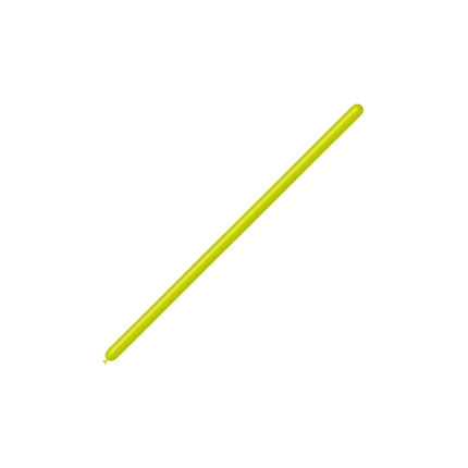 Hellgrüne Modellierballons 2,5cm 150cm 100Stk.