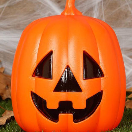 Halloween Kürbis mit Licht 27cm