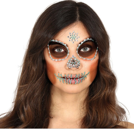 Halloween Klebediamanten Grün