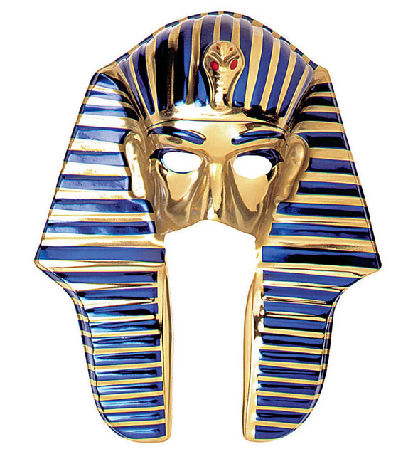 Blaugold Maske Ägypterin