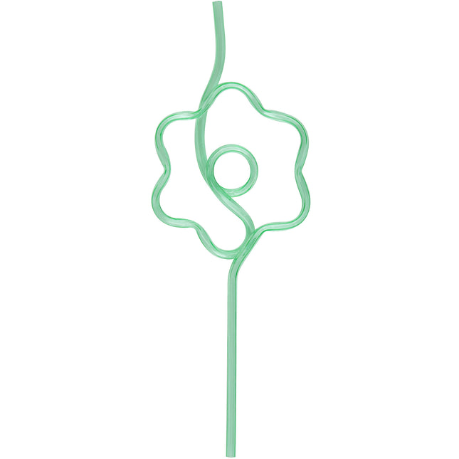Bunte Strohhalme Blume 5 Stk.