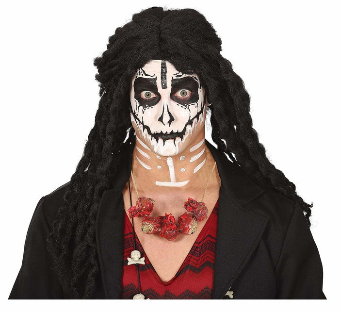 Halloween Halskette Blutige Augen