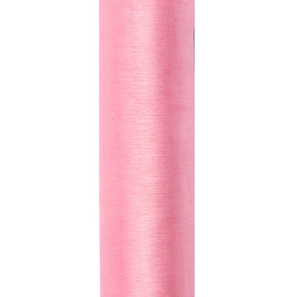 Hellrosa Organza-Stoff 16cm 9m
